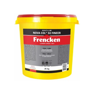 Frencken Houtlijm Novacol D2 Fineer - 25 kg - Emmer