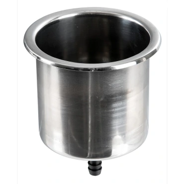 Bekerhouder - RVS - Buitendiameter 87mm - Hoogte 73mm