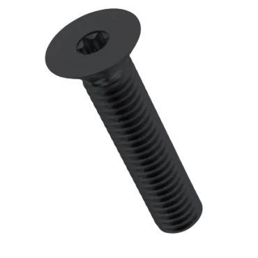 Tapbout M6x40mm verzonken kop Torx 30 - Rvs 316 - DIN 965 ISO 14581 - per 100 stuks