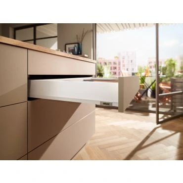 Blum Merivobox lade - Hoogte M (91mm) - Zijdewit