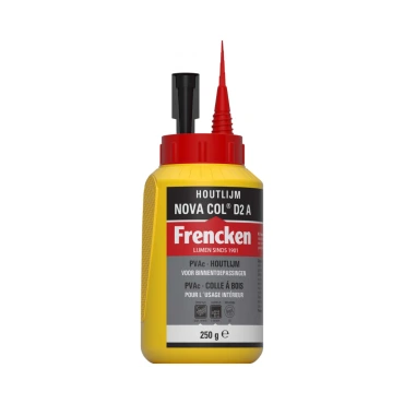 Frencken Houtlijm Novacol D2 - 250 g - Flacon