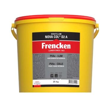 Frencken Houtlijm Novacol D2 - 25 kg - Emmer