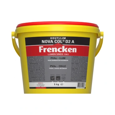 Frencken Houtlijm Novacol D2 - 5 kg - Emmer