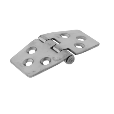 Staartscharnier - Rvs 304 - 76x40mm - Knoop onder