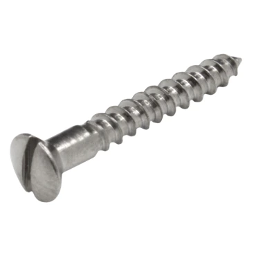 Houtschroef DIN 95 Chroom 3,0x16mm Lenskop - Per stuk
