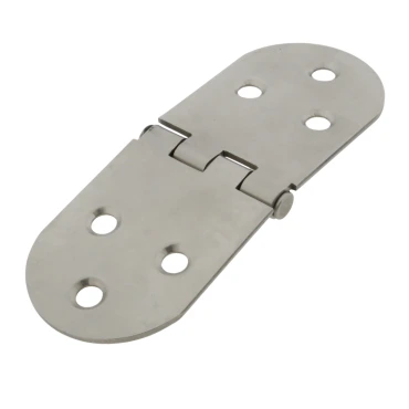 Luikscharnier knoop onder - Rvs 316 mat - 160x60mm