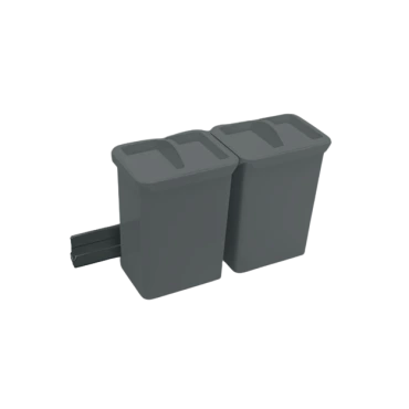 Youboxx set 14 - Tandem Side - Antraciet - 500mm