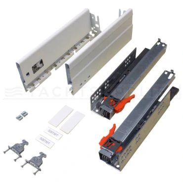 Zelfbouw lade set Alphabox Wit 400mm Soft-close