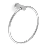 Handdoek houder Diamond Knurled 'Brunel' - Chroom gepolijst - AW451PC