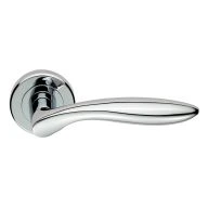 Deurkruk Shark op rozet &Oslash; 50,5mm chroom - ZIN3131PC