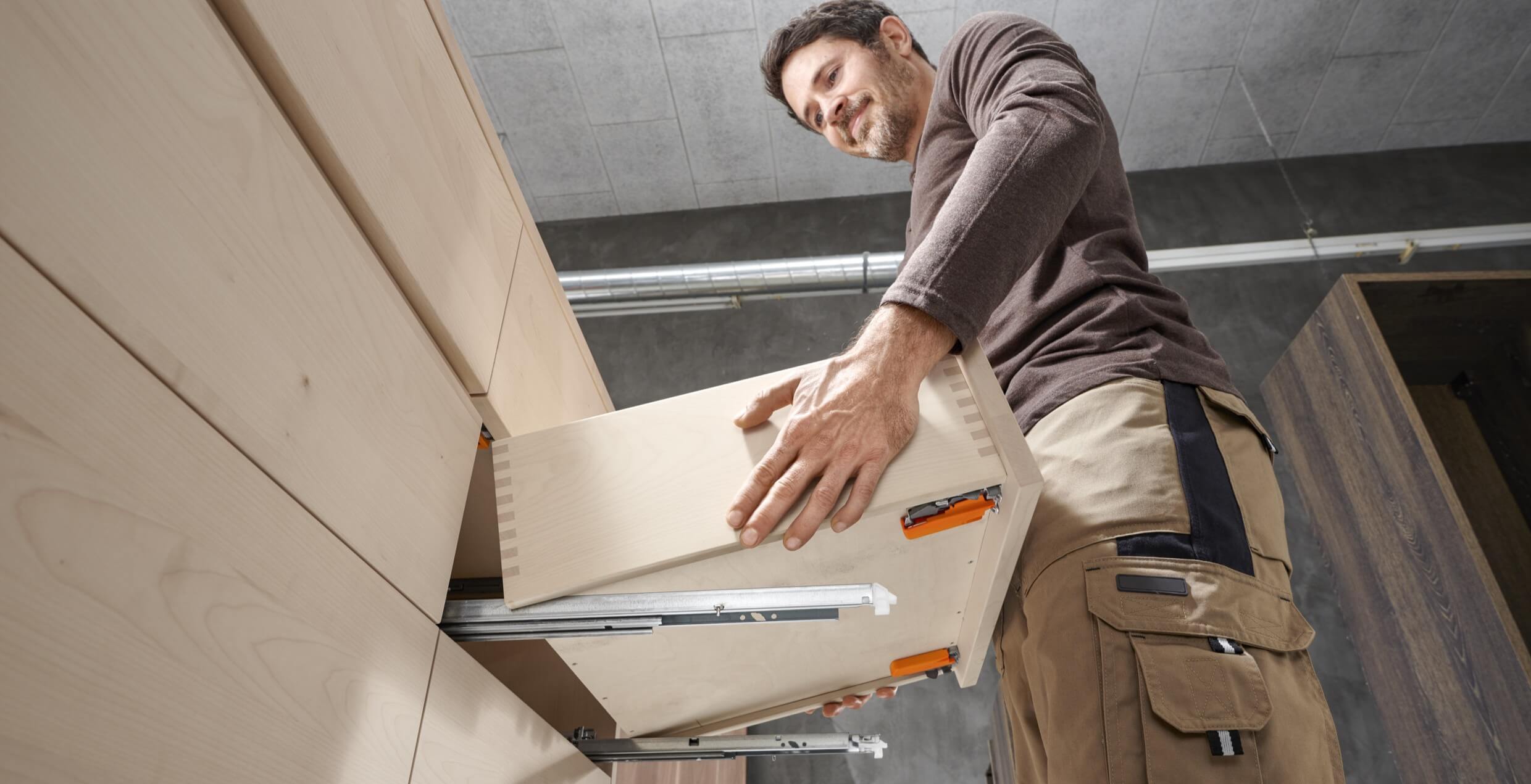 Ladegeleiders monteren