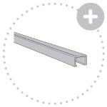 Onderrail (optioneel)